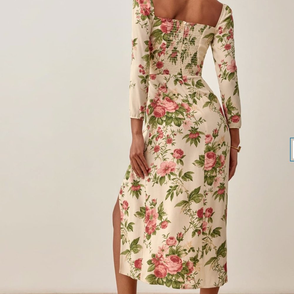 Reformation Hilda Dress in Jadin - Picture 8 of 15